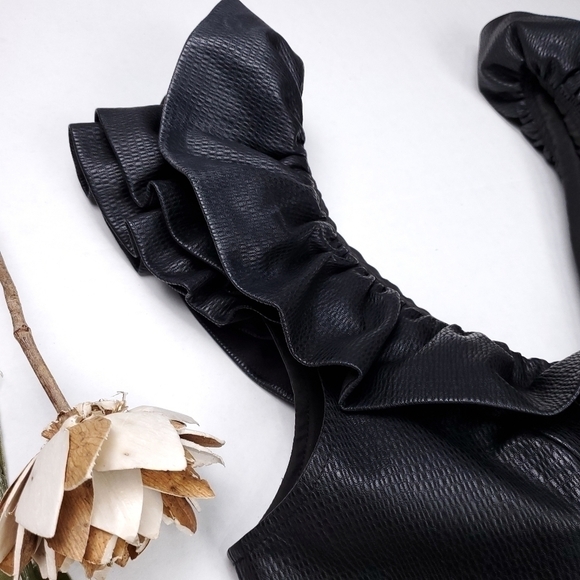 Saylor Anthropologie Rayon Blend Sweetheart Dress Size Med - Picture 6 of 16